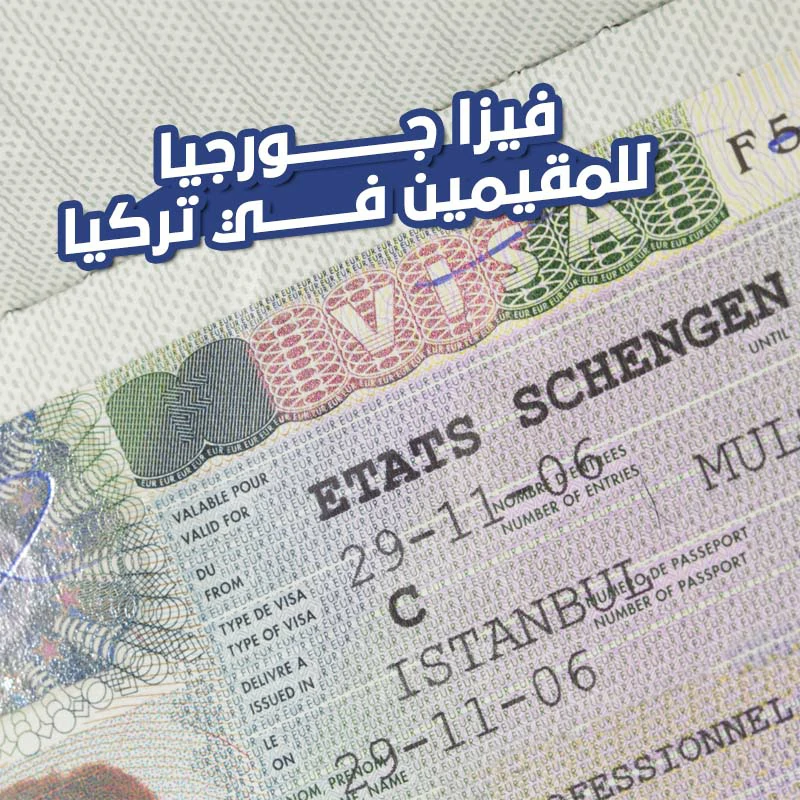 فيزا جورجيا للمقيمين في تركيا ٢٠٢٢