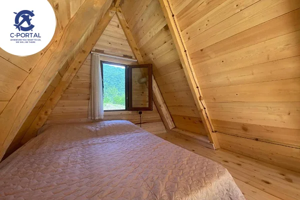 أكواخ a frame cottage
