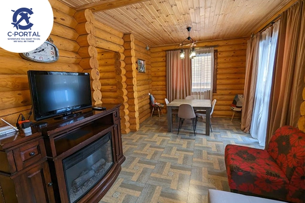 أكواخ LOG HOUSE
